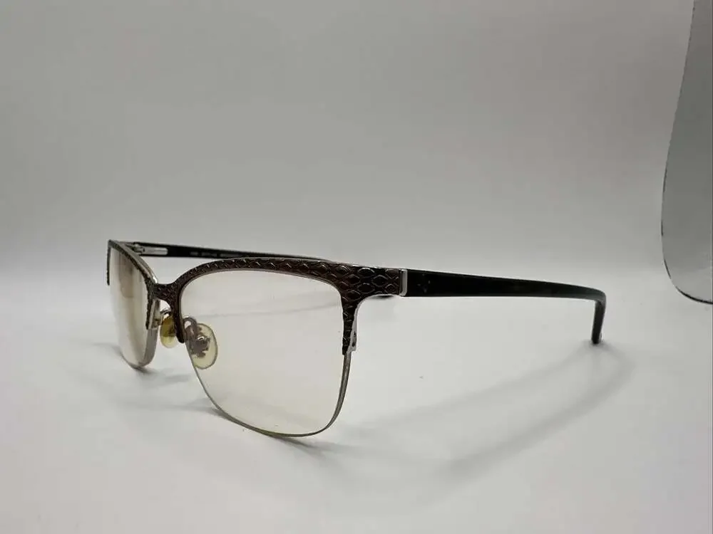 ADRIENNE VITTADINI 1168 Brown Gold Women’s Eyeglasses 53/17-135 Frames ONLY